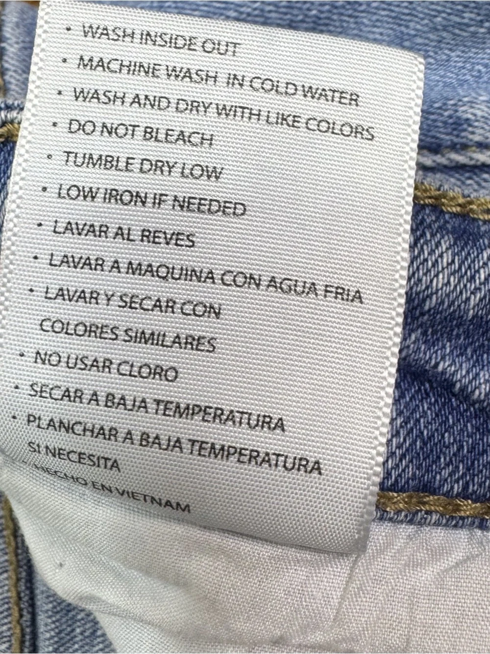 KanCan Light Medium Wash High-Rise Straight Leg cotton Denim Jeans | size 9/28